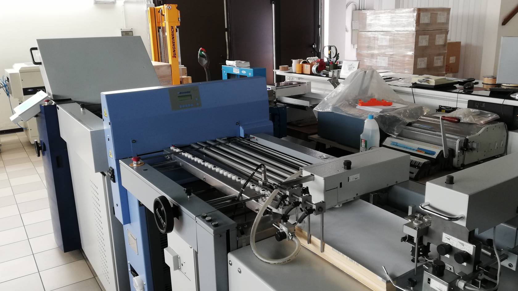 Linea Piega/Cordona automatica a 4 tasche